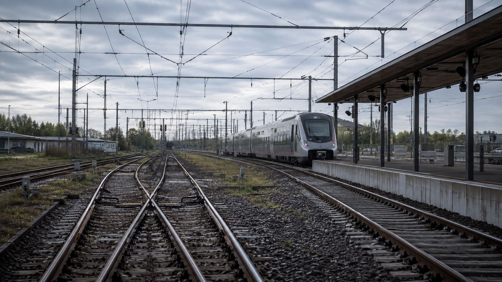 Train and rail infrastructure