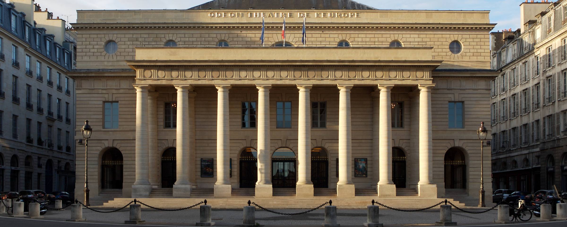 The Théâtre de l’Odéon, a few streets from the firm